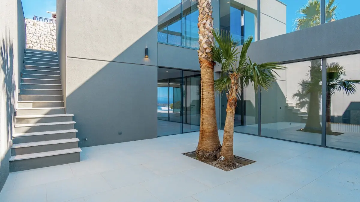 Inner courtyard